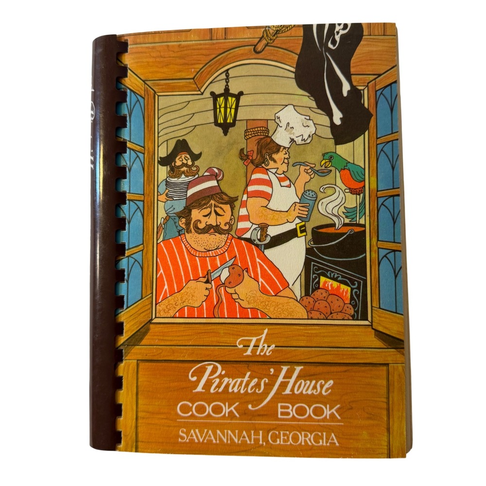 Vintage The Pirates House Cook Book Savannah Georgia 1983 Sarah Gaede Southern